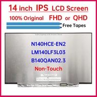 14 Inch LCD Screen LM140LF3L03 N140HCE-EN2 B140QAN02.3 For Asus ZenBook UX425 UX425E UX425J UX425U D