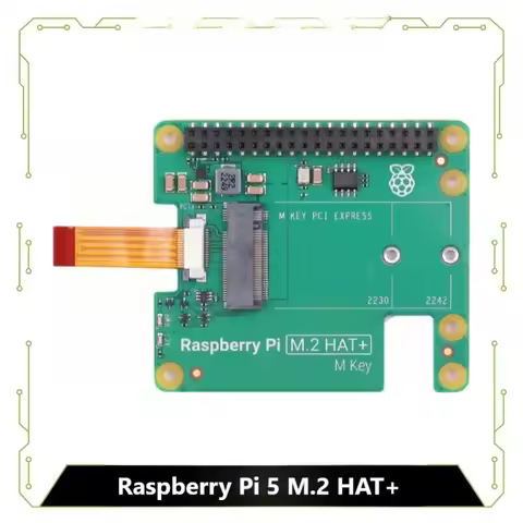 5 M.2 HAT Gen2 Gen3 NVME M.2 SSD 2230/2242 Size M Key PCI Express GPIO Expansion Board for RPI5