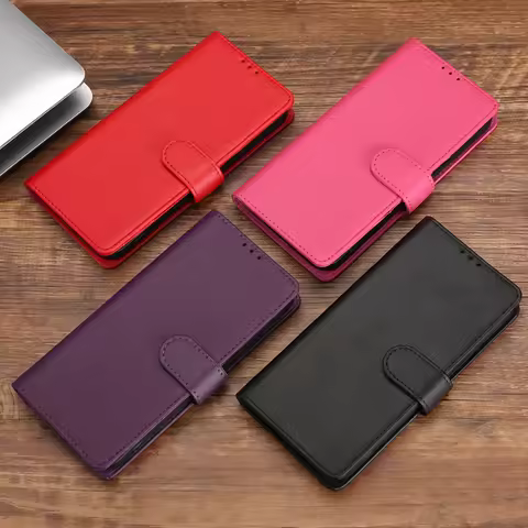 Leather Wallet Case For Xiaomi 14 Ultra Redemi Mi A1 A2 A3 Note 10 Lite Civi 2 3 4 Pro Plus 4G 5G Pl