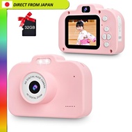 【From Japan】
POSO Kids Camera Toy Digital Camera with Type-C Charging, Built-in Flash, 2.0 Inch IPS 