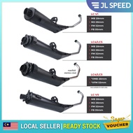 CJ IPOH 135LC LC135 V2 V3 V4 V5 V6 V7 MB / FM SLIP ON RACING EXHAUST PIPE MUFFLER EKZOS SET (28MM-32