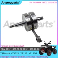 Brand new Motorcycle Parts Forging Steel Crankshaft assembly For 2005-2022 Yamaha YZ125 YZ125X YZ125