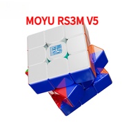 MoYu RS3M V5 3X3 Magnetic Magic Speed Cube Stickerless Professional Fidget Toys SaoCube RS3 M V5 Cub