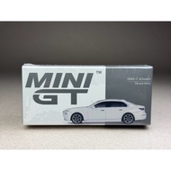 Mini GT 819 BMW i7 xDrive60 Mineral White 1/64 (Box/Blister) Đồ chơi mô hình xe hơi