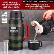 2025 New car 1700ml-5000ml installed 316 large capacity electric kettle outdoor travel construction 
