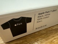 100% 全新 未用過 Apple Park 黑色T-shirt L碼