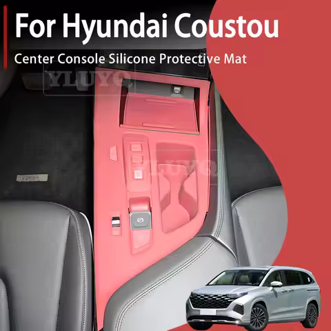 NEW For Hyundai Custin Custon Кастин Center Console Mat, Protective Pad, Silicone, Interior Stickers
