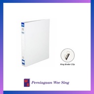 [WEE SING] *READY STOCK* ABBA 2D 25MM RING FILE - WHITE