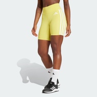 adidas Training & Gym & Training Optime Essentials 3-Stripes Short Leggings Women Yellow JD6538