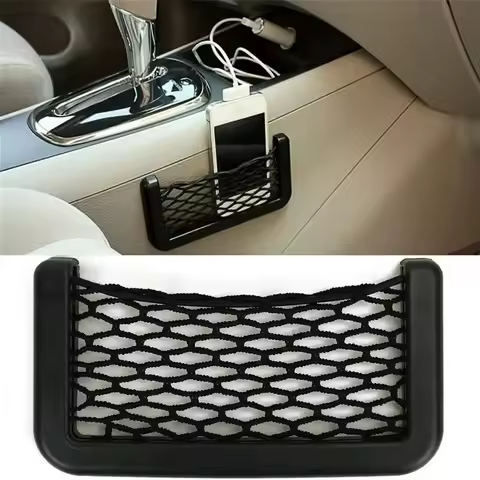 Car Mesh Pocket Multifunctional In-Car Storage Network Car Storage Car Sundries Storage Network