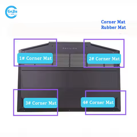 NEW Original Laptop Bottom Case Rubber Feet MAT Corner Mat For HP Pavilion 5th 6th Generations 15-DK