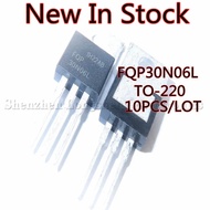 10PCS/LOT NEW 30N06L FQP30N06L TO-220 NPN FET 30A 60V Transistor In Stock DNZK
