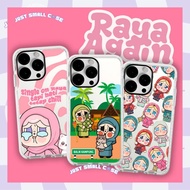 CRY BABY RAYA AGAIN EDITION Bumper Clear Case Casing for iPhone 17 PRO MAX 17 AIR 16 PRO MAX 16 PLUS