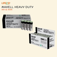 Maxell Heavy Duty Battery AA & AAA