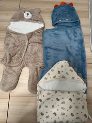 Baby swaddle 嬰兒冬天包巾