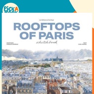 [100% Original Books] - Rooftops of Paris sketchbook by Fabrice Moireau (UK edition, hardcover)