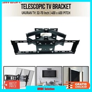 Taffware VESA Telescopic TV Bracket 400 x 600 for 32-70 Inch TV - CP502