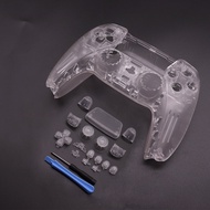 Vỏ Thay Thế Tùy Chỉnh Trong Suốt Cho Tay Cầm PS5 Với Nút Bấm Và Nắp Cảm Ứng Bộ Vỏ Cảm Ứng Đầy Đủ Cho