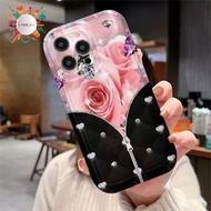 SOFTCASE CASING CLEAR AIR BAG CUSTOM BUTTERFLY FOR J2 J7 GRANDPRIME A1K A3S A5 Y02 Y02T Y12 5 5i 5s 