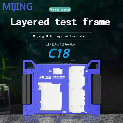 MIJING C18 3 in 1 Main Board Function Testing Fixture Logic Board Upper and Lower Middle Layered Tes