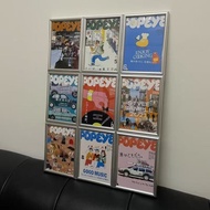 DIY 3x3 Grid Silver Minimalist Style Photo Frame, Wall Desktop Decoration