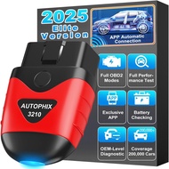 AUTOPHIX 3210 OBD2 Scanner Bluetooth Code Reader – Wireless OBDii Car Diagnostic Tool for Check Engi