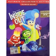 Blu-ray + Blu-ray 3D - Inside Out (2 Disc)