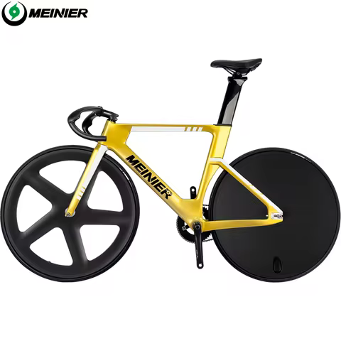 Carbon Track Bicycle Fixie Bike Fixed Gear Complete bikes Single Speed Bike 5 spoke and closed wheel