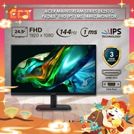 Acer Mainstream Series EK251Q / EK271 P6 24.5" / 27" FHD (1920 x 1080) IPS 1ms 144Hz Monitor (HDMI, 