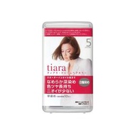 【櫻の店 日本代購】資生堂 Tiara Cream Hair Color 5 染髮劑 天然栗色