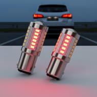 LED 1157 5630 33SMD Red Tail Light Bulb Brake 12v