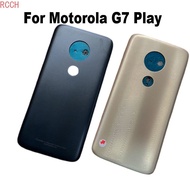 5.7" For Motorola Moto G7 Play Back Battery Cover Housing Cover Rear Door Case XT1952 Replacement Ph