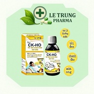[ GENUINE ] CK-HO black garlic lemon peach honey syrup Nam Nhat Tien Pharma bottle 125ml