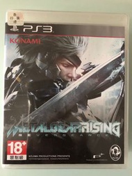 PS3 Game Metalgear rising revengeance 雷電 PlayStation 3