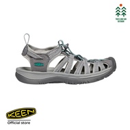 Keen Women's Whisper - Grey / Peacock Green
