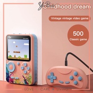 YooBestie 500 Games Retro Mini Gameboy Game Console Emulator Built-In Gameboy