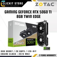 ZOTAC GAMING GeForce RTX 5060 Ti  8GB Twin Edge Graphic Card NVIDIA GPU - ZT-B50610E-10M