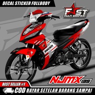 BISA COD Stiker Jupiter Mx 135 New Full Body Decal Jupiter Mx 135 New Full Body Decal Jupiter Mx New
