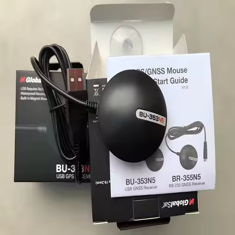 Globalsat BU-353N5 USB GNSS Receiver MTKAG3335MN Waterproof Strong Magnetic High Sensitivity Support