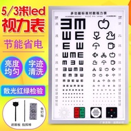 Vision Meter Light Box LED5m Ultra-Thin Multi-Function Children's Test Institute Standard Logarithmi