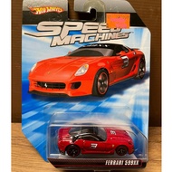 Hotwheels Ferrari 599xx Speed machines Ferrari 599XX