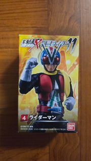 全新 BANDAI 掌動 驅 X 幪面超人掌動 SHODO-X 假面騎士V3系列 11 騎士人 RIDERMAN Bandai 幪面超人掌動驅11 Rider Man 怪金剛  盒蛋食玩箱
