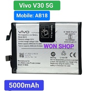 แบตเตอรี่ VIVO V30 5G / Vivo Mobile: AB18 ความจุแบตเตอรี่ 5000mAh สินค้าคุณภาพจัดส่งตรงในไทย(สินค้าต