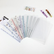 A4 Sliding Report File Report Cover Plastic File Office Organizers Document Folder Waterproof (71107