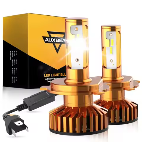 H4 H7 Car LED Headlight Bulbs Gold Series F-F2 H11 9005 9006 880 881 Car Fog Light LED Bulbs Driving