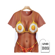 Ugly Bikini Adult T-Shirt Full Printing 3D Funny and Trendy T-Shirt