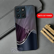 Softcase Glass Glossy Glass MOTOROLA MOTO G57 POWER - MOTO G57 POWER - MOTOROLA - MOTIF Wanita - G52