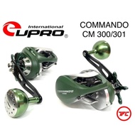 EUPRO Commando CM300 / CM301 Baitcasting Jigging Reel NEW 2021