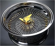 YFADACAI Custom Forged Staggered Wire Wheels 6061-T6 Aluminum Alloy Classic Car Wheels Rims(STYLE2_2