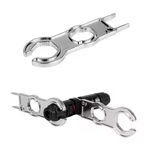 Solar Connector Wrenches Alloy Crimping Tool Key Tensioner for MC4 Connector Solar Panel Cable Solar